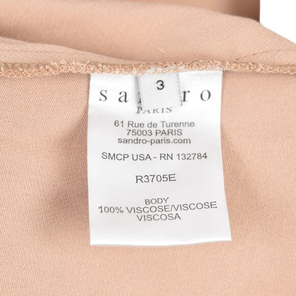 Sando Tan Cut Out Dress, size small, NWT - Picture 6 of 10